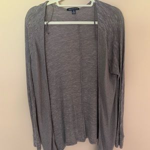 Brown/Grey American Eagle Cardigan